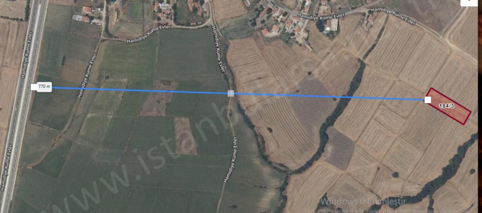 Hamidiye Köyü Uzunköprü Satılık Tarla |  2581M2 1.150.000Tl Resim-5