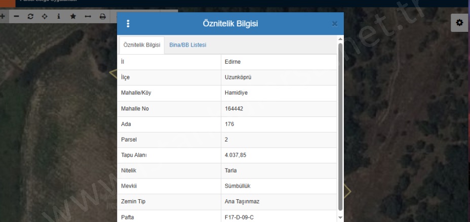 Hamidiye Köyü Uzunköprü Satılık Tarla |  2540M2 900.000Tl Resim-2