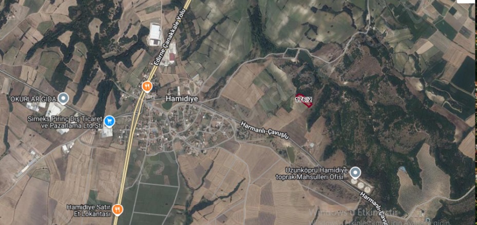 Hamidiye Köyü Uzunköprü Satılık Tarla |  4037M2 1.320.000Tl Resim-4