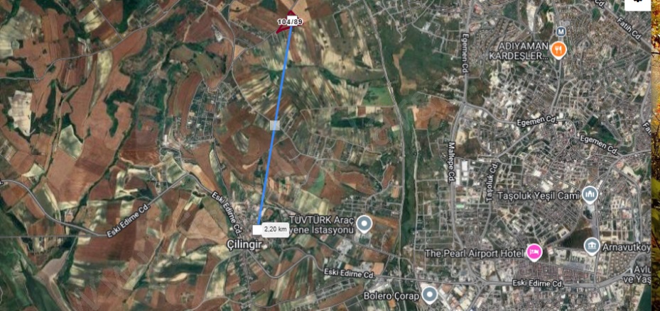 Çilingir Mah. Arnavutköy Satılık Tarla |  250M2 1.650.000Tl Resim-2