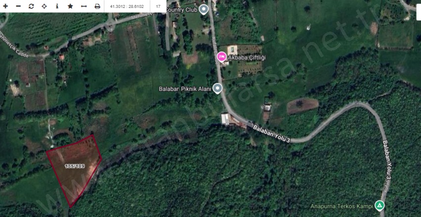 Balaban Mah. Arnavutköy Satılık Tarla |  215M2 862.000Tl Resim-2