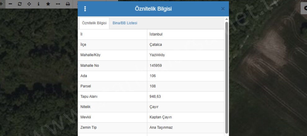 Yazlık Mah. Çatalca Satılık Tarla |  949M2 3.025.000Tl Resim-1