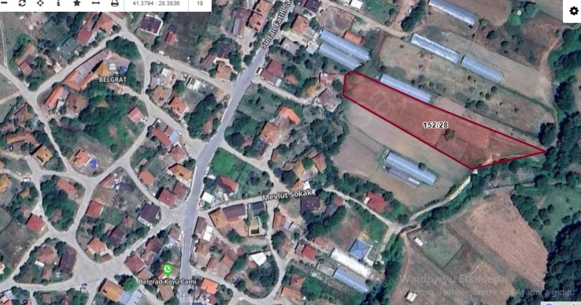 Belgrat Mah. Çatalca Satılık Tarla |  450M2 1.540.000Tl Resim-1