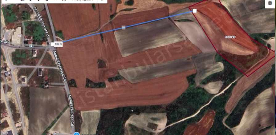 Arnavutköy Dursunköyde Satılık Tarla Arsa 230 M2 Yolu Var Hisseli Dursunköy Mah