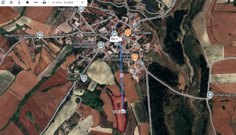 Dursunköy Mah. Arnavutköy Satılık Tarla |  113M2 550.000Tl Resim-2