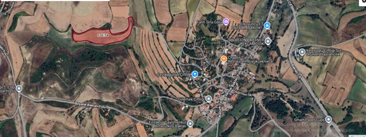 Baklalı Mah. Arnavutköy Satılık Tarla |  250M2 1.035.000Tl Resim-2