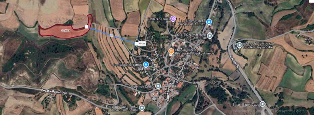 Baklalı Mah. Arnavutköy Satılık Tarla |  250M2 1.035.000Tl Resim-4