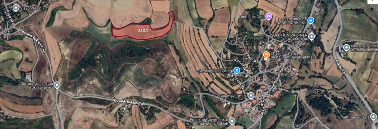 Baklalı Mah. Arnavutköy Satılık Tarla |  250M2 1.035.000Tl Resim-5