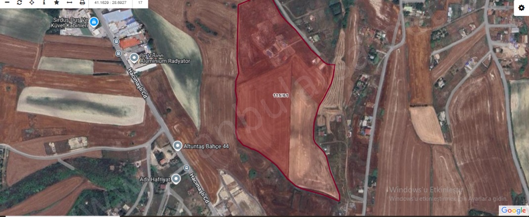 Hacımaşlı Mah. Arnavutköy Satılık Tarla |  1300M2 7.150.000Tl Resim-1