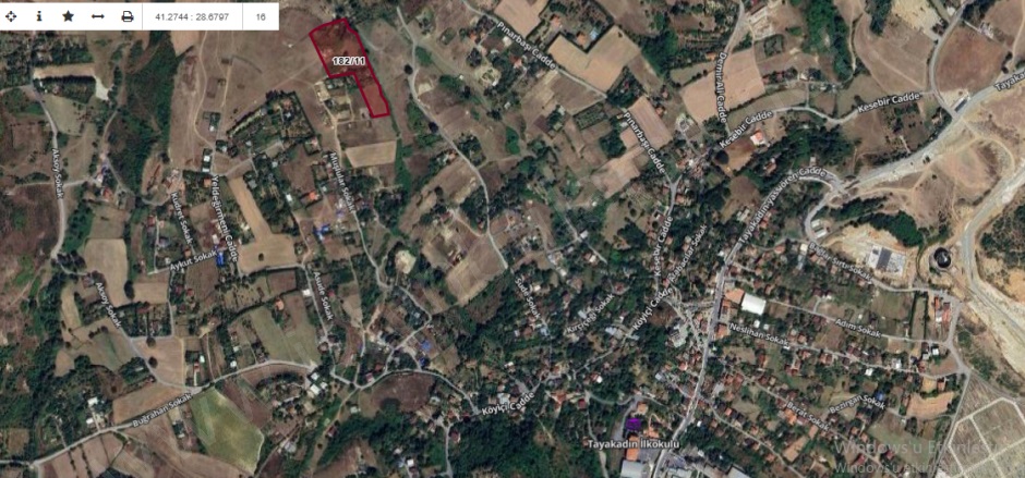 Tayakadın Mah. Arnavutköy Satılık Tarla |  645M2 3.300.000Tl Resim-5