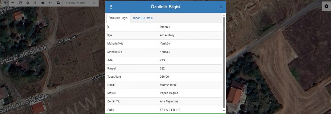 Yeniköy Mah. Arnavutköy Satılık Tarla |  266M2 1.760.000Tl Resim-2