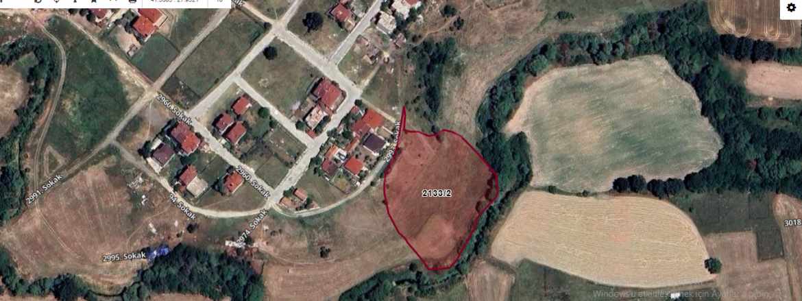 Tekirdağ Saray Büyükyoncalı Mah Satılık Tarla Arsa 1000 M2 Hisseli Evlerin Yakını Merkezde Merkez