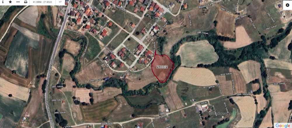 Tekirdağ Saray Büyükyoncalı Mah Satılık Tarla Arsa 1000 M2 Hisseli Evlerin Yakını Merkezde Merkez