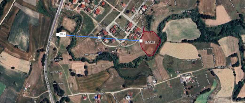 Tekirdağ Saray Büyükyoncalı Mah Satılık Tarla Arsa 1000 M2 Hisseli Evlerin Yakını Merkezde Merkez