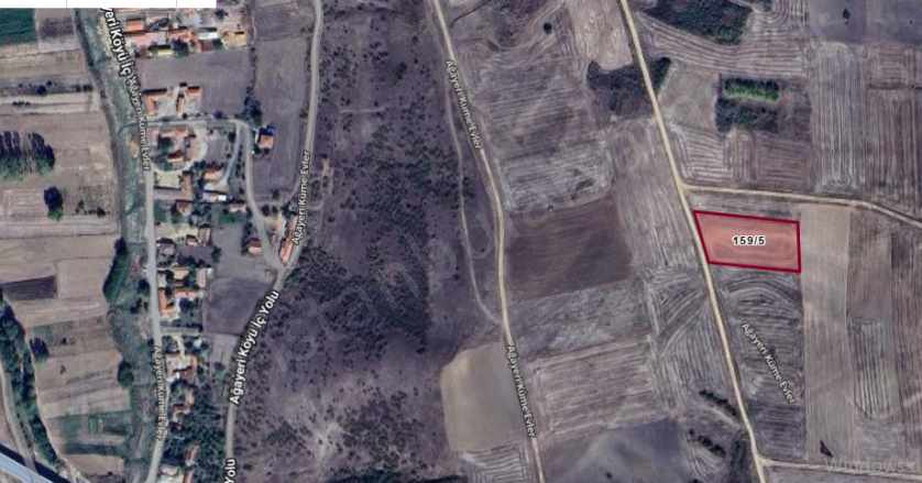 Kırklareli Babaeski Ağayeri Köyünde Satılık Arsa 3 780 M2 Müstakil Yolu Var