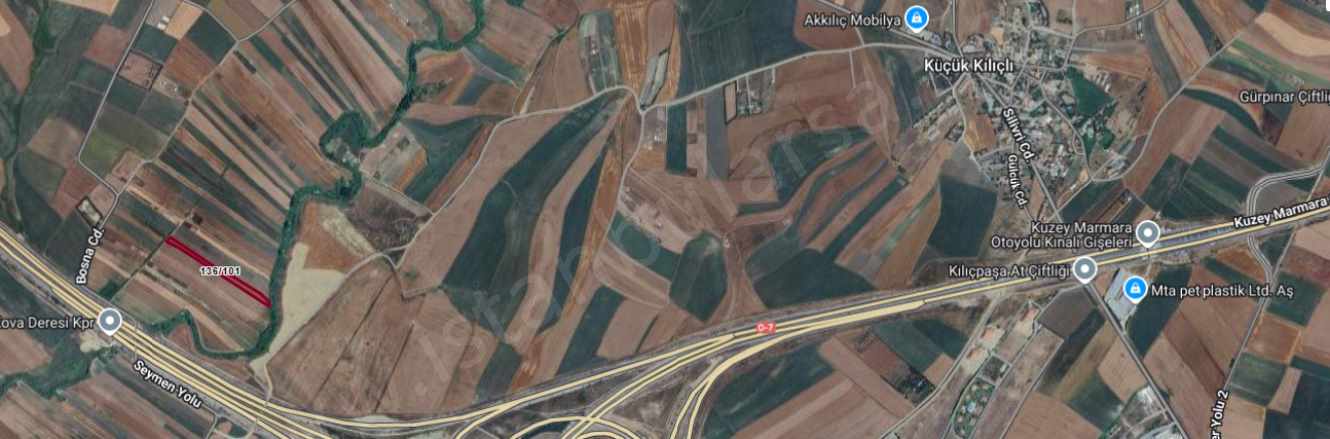Silivri Seymende Satılık Tarla Arsa 565 M2 Yolu Var Çaplı Hisseli Seymen Mah