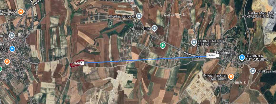 Arnavutköy Hacımaşlı Satılık Tarla Arsa 664 M2 Yolu Var Evlerin Yakını Mah