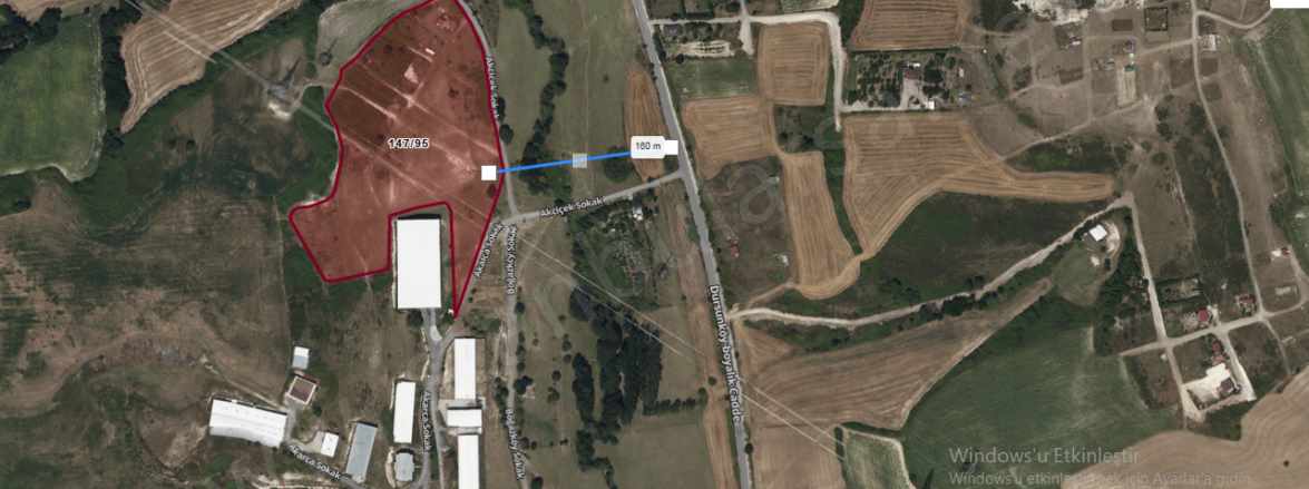 Arnavutköy Boyalıkta Satılık Tarla Arsa 464 M2 Yolu Var Evlerin Yakını Boyalık Mah