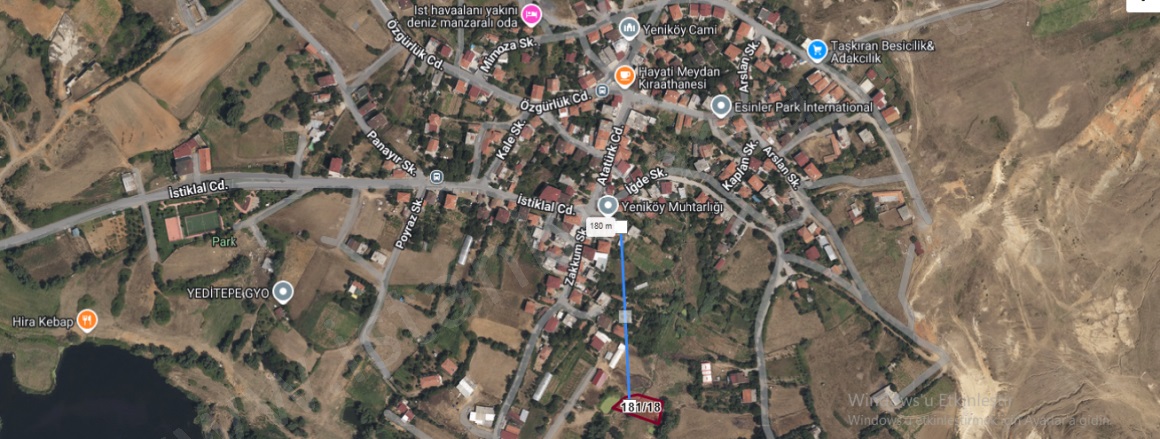 Yeniköy Mah. Arnavutköy Satılık Tarla |  845M2 5.280.000Tl Resim-3