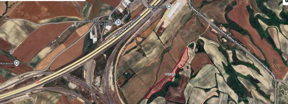 Çatalca Nakkaşta Satılık Tarla Arsa 800 M2 Yolu Var Hisseli Nakkaş Mah