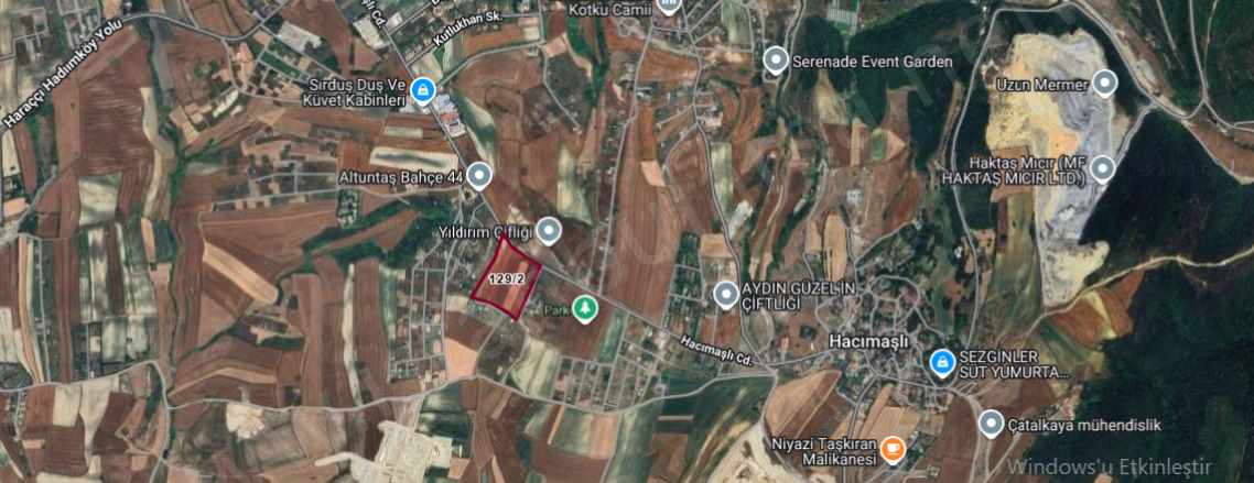 Arnavutköy Hacımaşlı Satılık Tarla Arsa 200 M2 Asfalt Caddeye Cephe Hisseli Mah