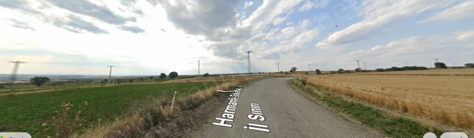 Edirne Uzunköprü Harmanlı Köyünde Satılık Tarla 1 124 M2 Müstakil Asfalt Cd Cephe