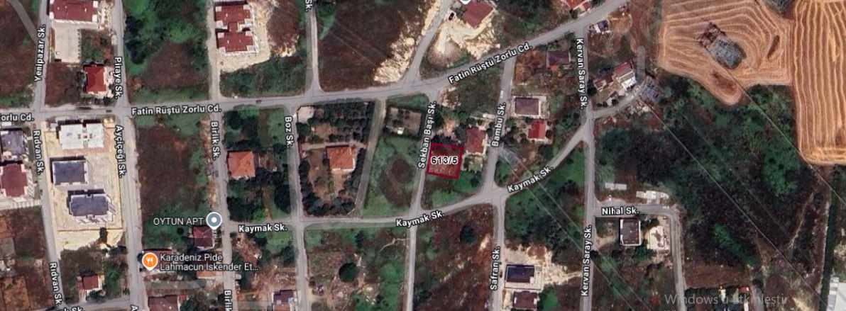 Arnavutköy Hadımköyde Satılık Arsa 415 M2 Müstakil Merkezde Hadımköy Mah