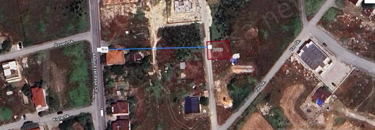 Arnavutköy Hadımköyde Satılık Arsa 261 M2 Müstakil 3 Kat imarlı Hadımköy Mah