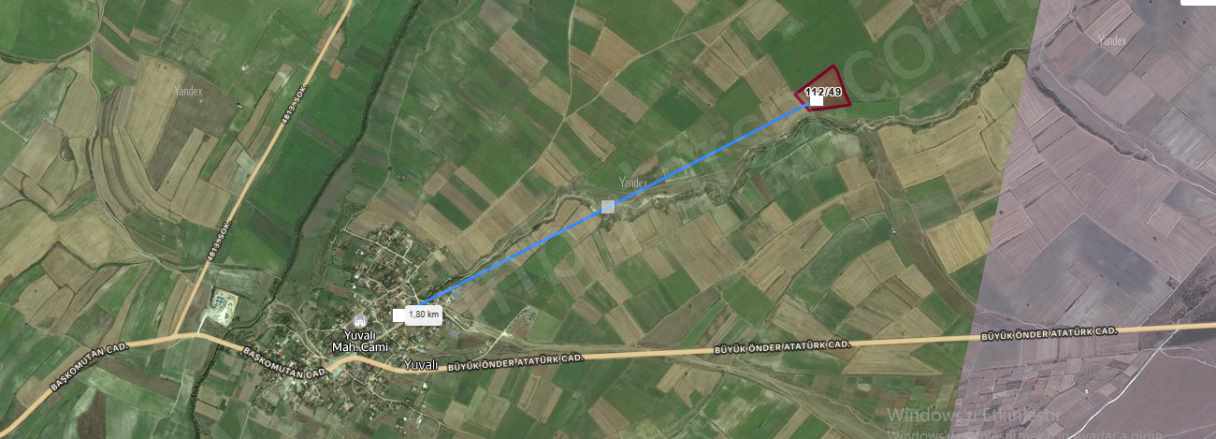 Tekirdağ Saray Yuvalıda Satılık Tarla Arsa 313 M2 Çaplı Muvafakatnameli Yolu Var Yuvalı Mah