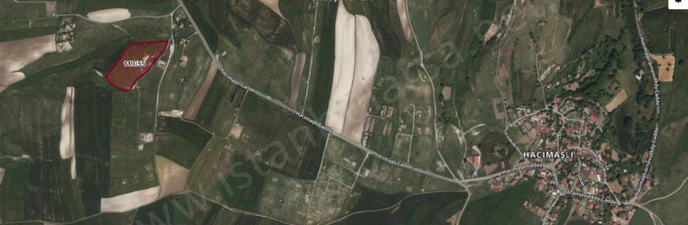 Arnavutköy Hacımaşlı Satılık Tarla Arsa 330 M2 Yolu Var Evlerin Yakını Mah