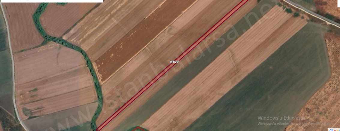 Çatalca Ferhatpaşada Satılık Tarla Arsa 347 M2 Hisseli Yolu Var Ferhatpaşa Mah