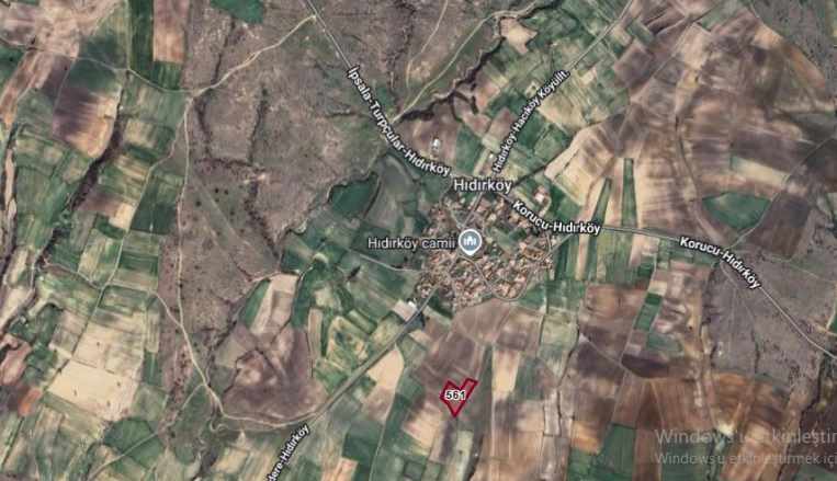 Edirne ipsala Hıdırköy Köyünde Satılık Tarla Arsa 1 143 M2 Yolu Var Hisseli