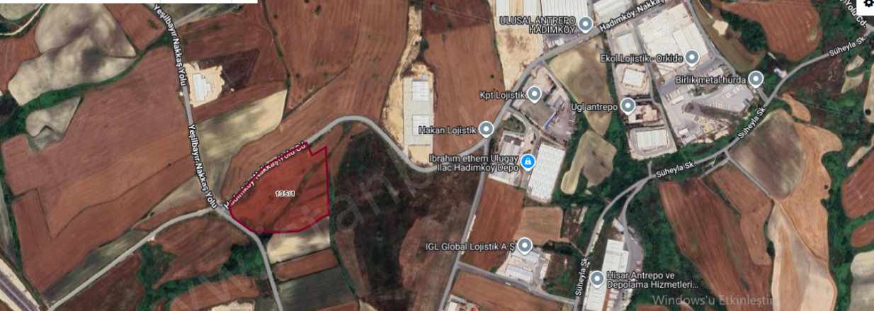 Çatalca Nakkaşta Satılık Tarla Arsa 200 M2 Asfalt Caddeye Cephe Hisseli Yolu Var Nakkaş Mah
