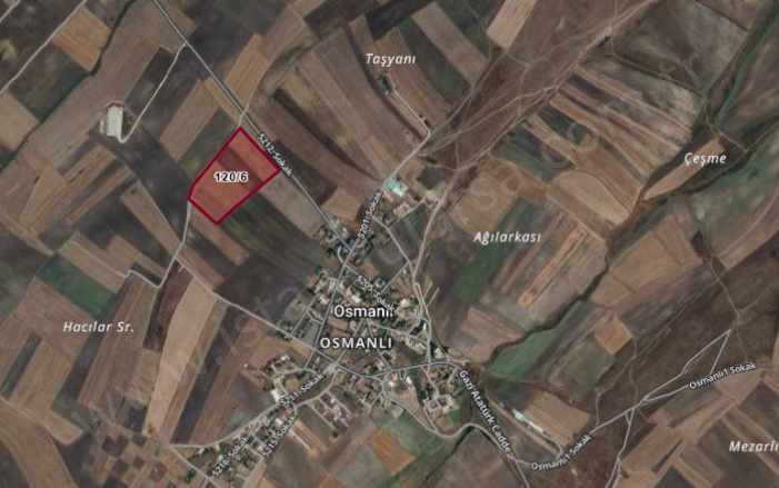 Tekirdağ Saray Osmanlı Köyünde Satılık Tarla Arsa 985 M2 Hisseli Yolu Var Köye Yakın Mah