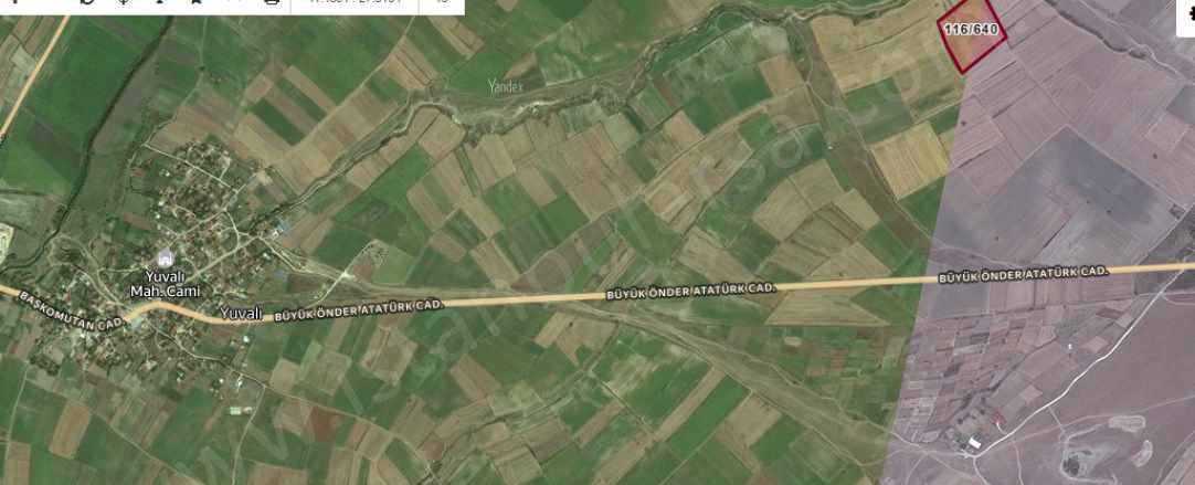 Tekirdağ Saray Yuvalıda Satılık Tarla Arsa 445 M2 Hisseli Yolu Var Yuvalı Mah
