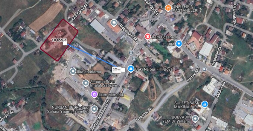 İmrahor Mah. Arnavutköy Satılık Tarla |  67M2 750.000Tl Resim-3