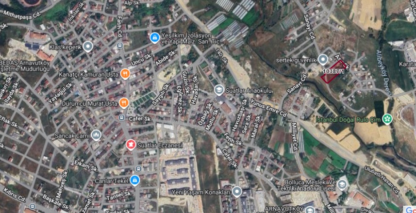 İmrahor Mah. Arnavutköy Satılık Tarla |  132M2 1.430.000Tl Resim-2