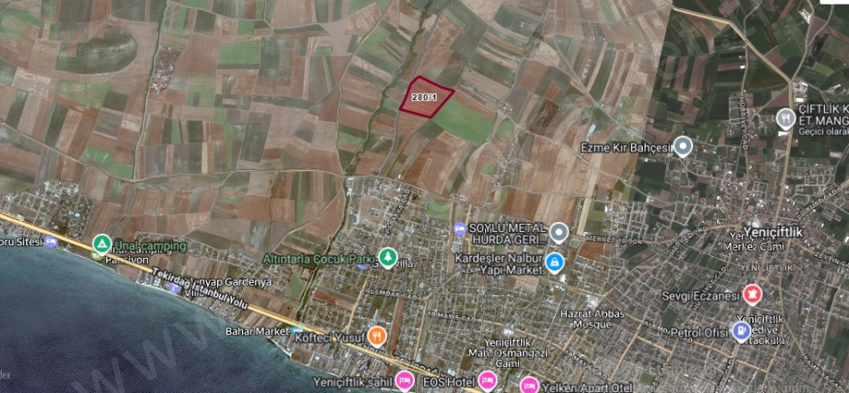 Çeşmeli Mah. Marmaraereğlisi Satılık Tarla |  234M2 253.000Tl Resim-4