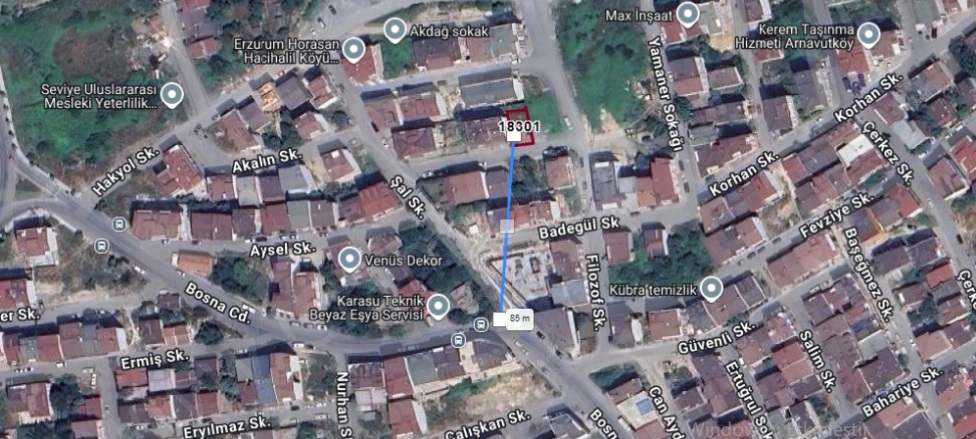 İslambey Mah. Arnavutköy Satılık Arsa |  149M2 3.850.000Tl Resim-1