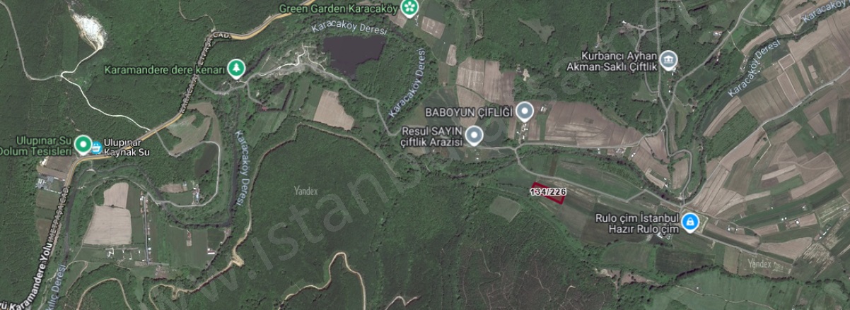 Karacaköy Merkez Mah. Çatalca Satılık Tarla |  560M2 750.000Tl Resim-1