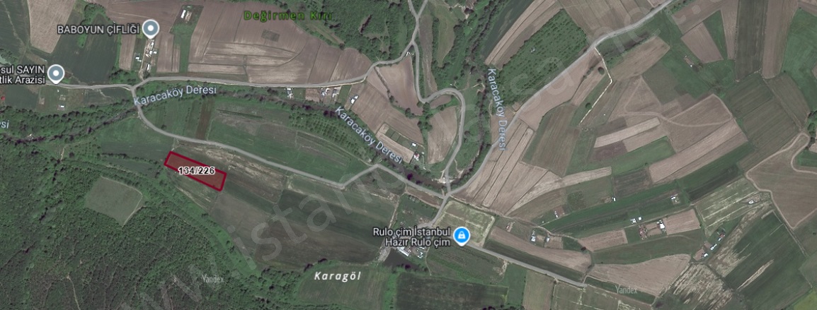 Karacaköy Merkez Mah. Çatalca Satılık Tarla |  560M2 750.000Tl Resim-5