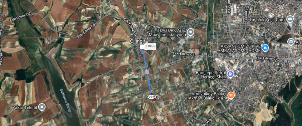 Arnavutköy Çilingirde Satılık Tarla Arsa 313 M2 Yolu Var Evlerin Yakını Çilingir Mah