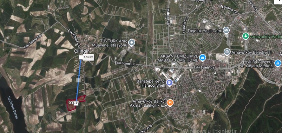 Çilingir Mah. Arnavutköy Satılık Tarla |  681M2 4.400.000Tl Resim-4