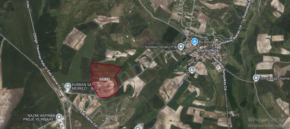 Dursunköy Mah. Arnavutköy Satılık Tarla |  4000M2 14.300.000Tl Resim-1