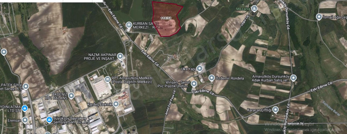 Dursunköy Mah. Arnavutköy Satılık Tarla |  4000M2 14.300.000Tl Resim-2