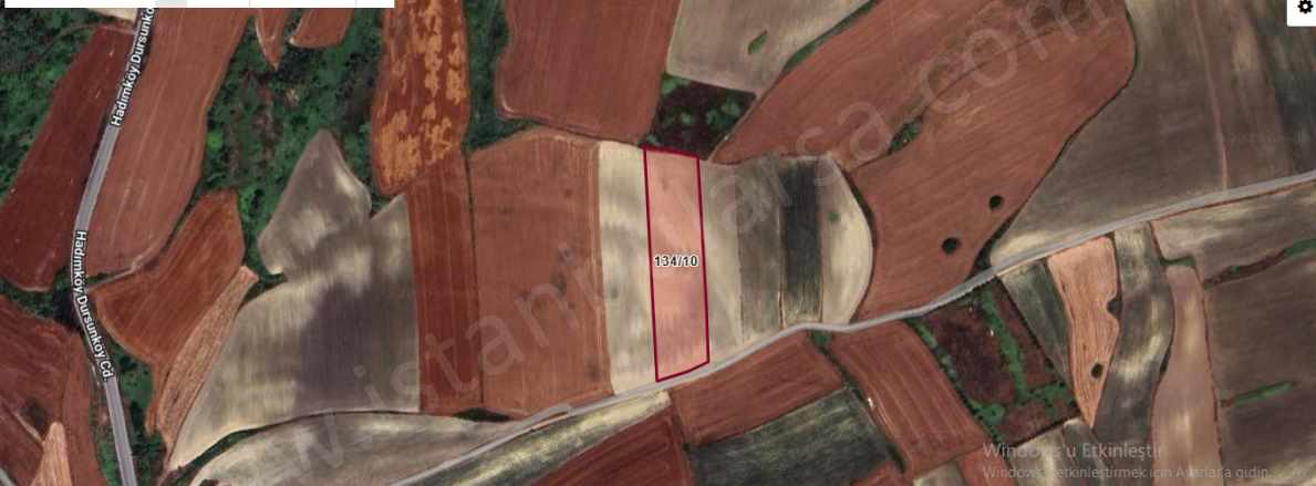 Arnavutköy Dursunköyde Satılık Tarla Arsa 2000 M2 Hisseli Yolu Var imarlı Dursunköy Mah