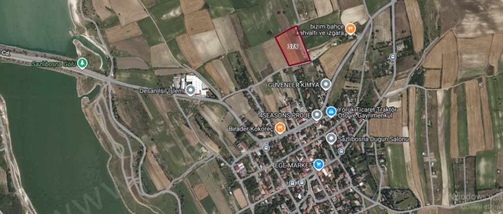 Arnavutköy Sazlıbosna Satılık Tarla Arsa 350 M2 Yolu Var Merkezde Mah