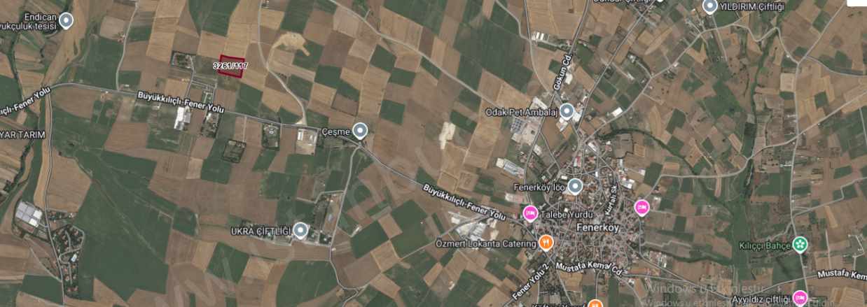 Silivri Fenerköyde Satılık Tarla 12 200 M2 Müstakil Yol Su Elektrik Mevcut Fener Mah