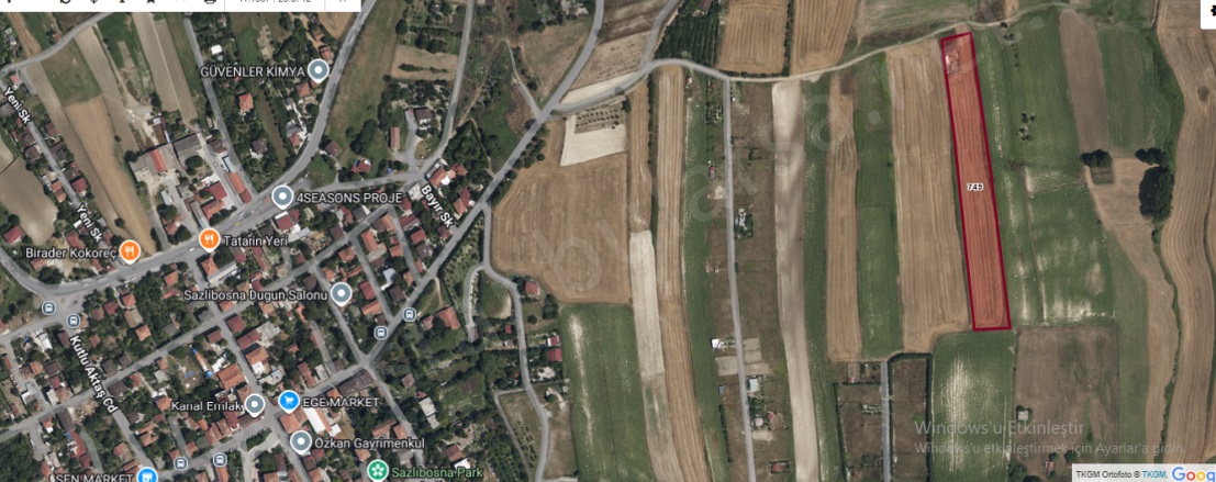 Sazlıbosna Mah. Arnavutköy Satılık Tarla |  266M2 1.650.000Tl Resim-3