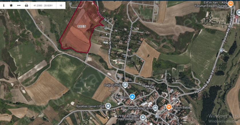 Dursunköy Mah. Arnavutköy Satılık Tarla |  483M2 1.860.000Tl Resim-2